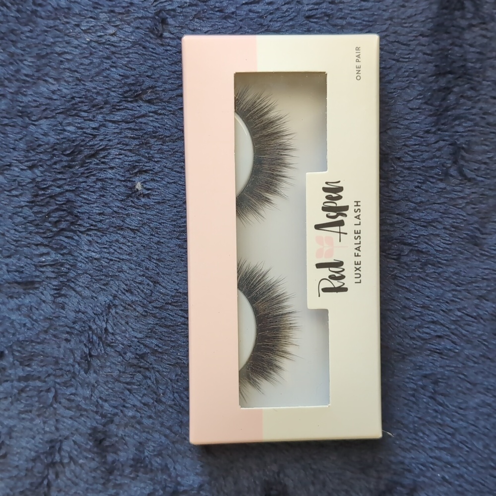 Red Aspen Faux Mink Lashes Luxe False Lash